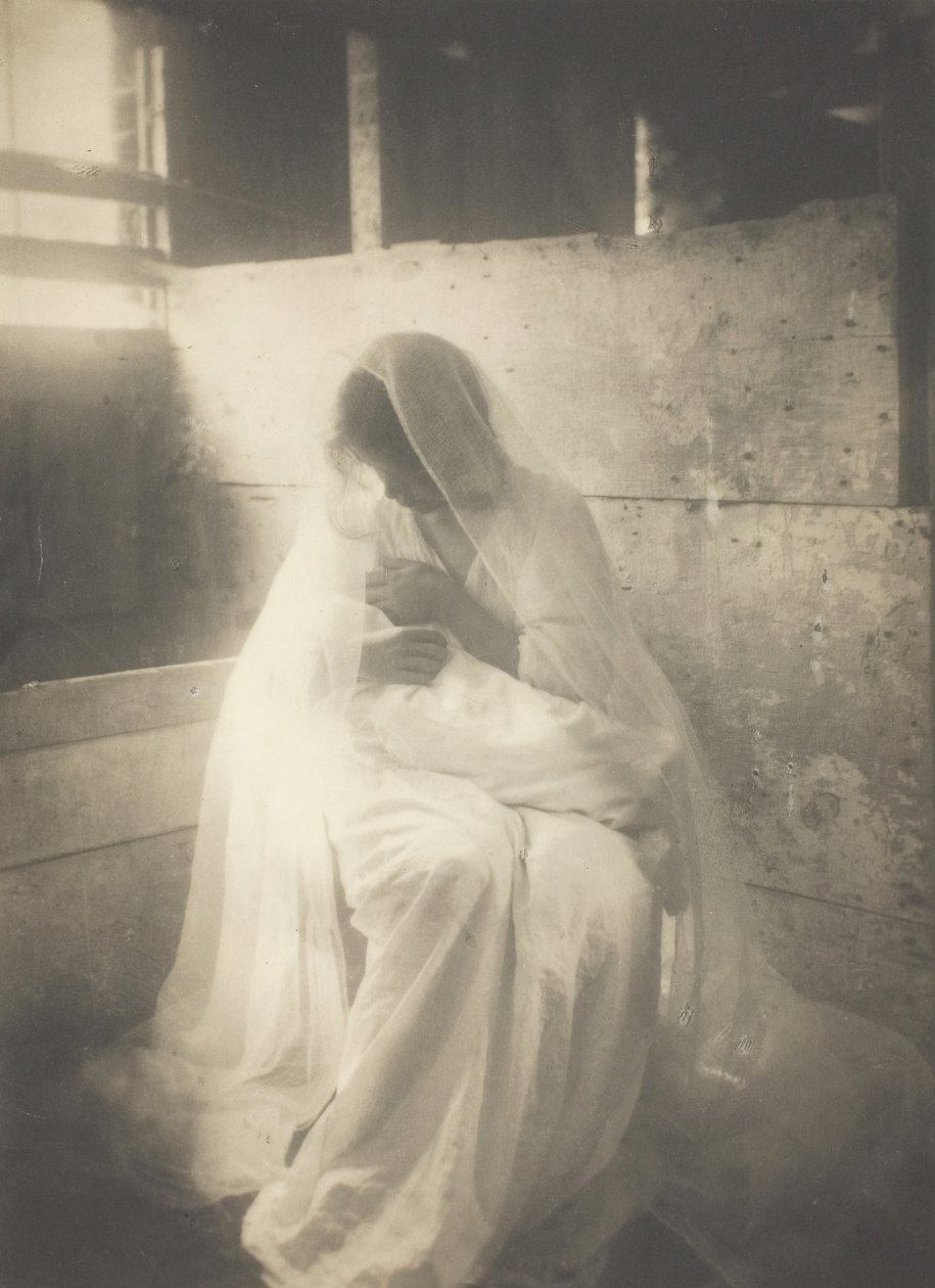 Die Krippe, 1899 von Gertrude Käsebier