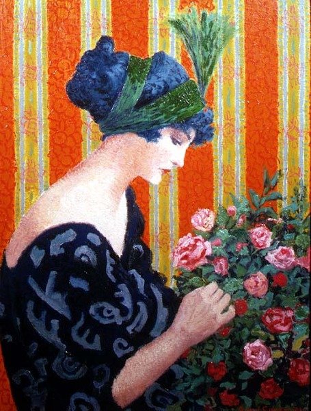 Der Blumenstrauß von Ghisbert Combaz