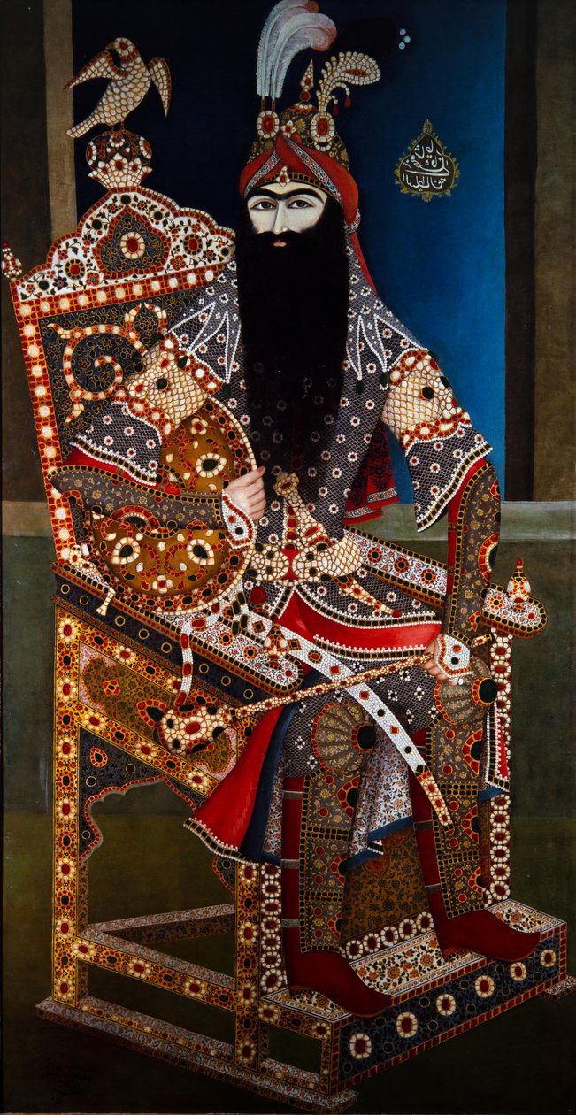 Fath-Ali Shah Qajar von Ghulan Asad Quajar