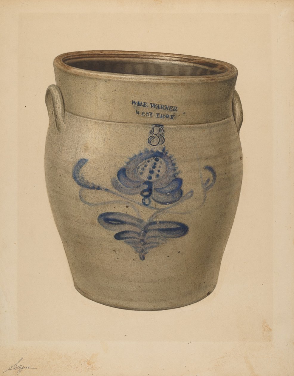 Krug, ca. 1940 von Giacinto Capelli