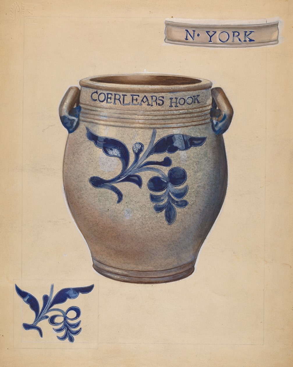 Krug, ca. 1937 von Giacinto Capelli