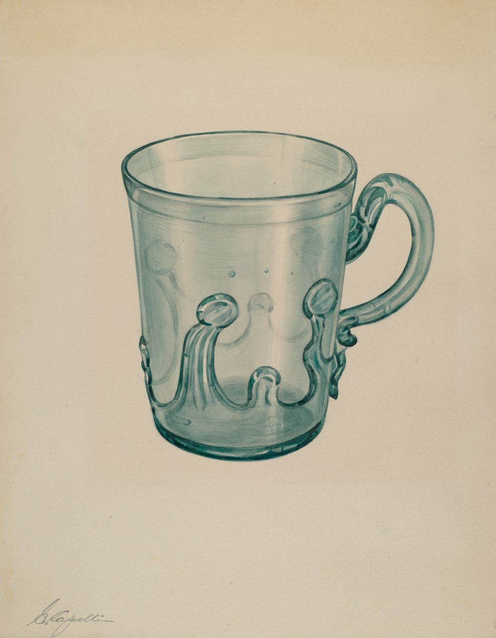 Becher von Giacinto Capelli