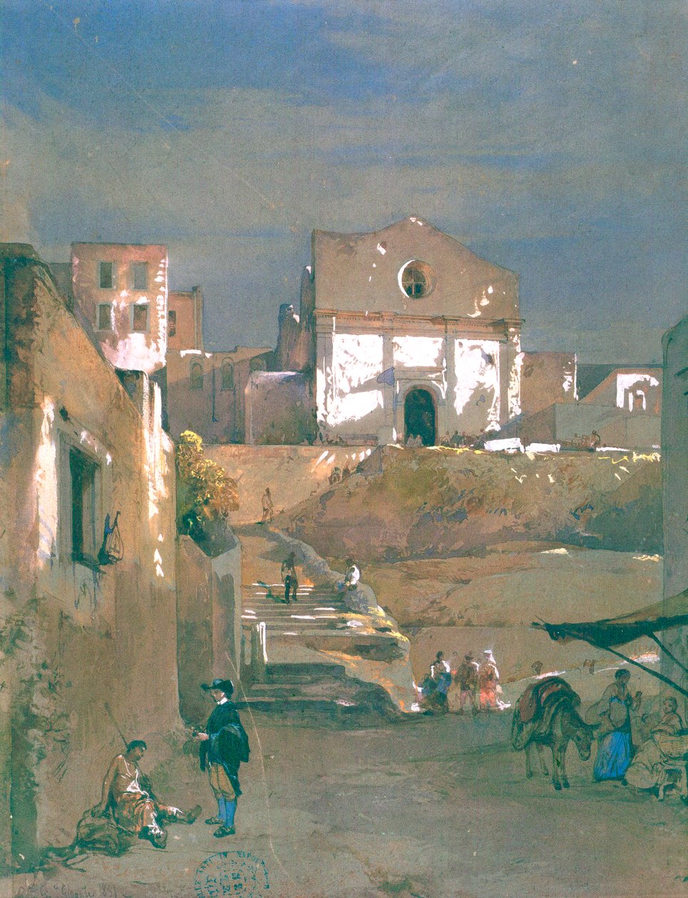 Amalfi von Giacinto Gigante