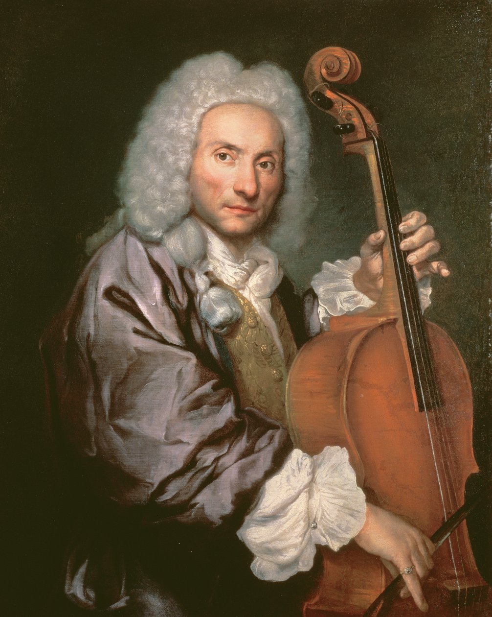 Cellospieler, ca. 1745-50 von Giacomo Ceruti