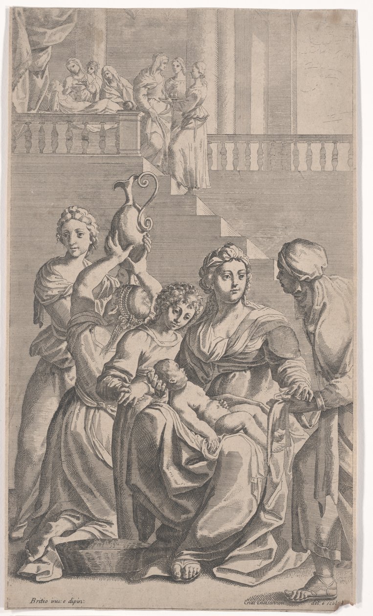 Geburt des Heiligen Benedikt von Giacomo Maria Giovannini