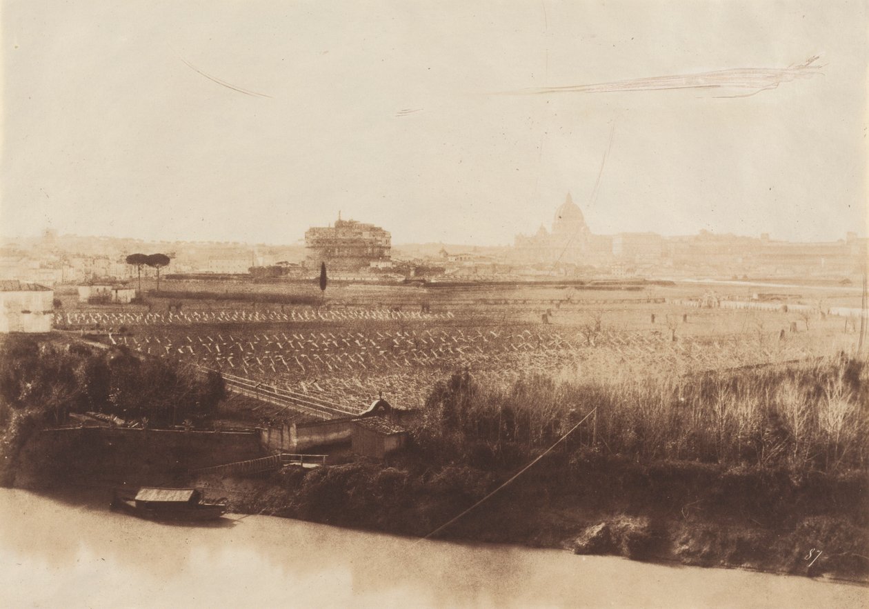 Ansicht von Rom, 1857 von Giacomo Caneva