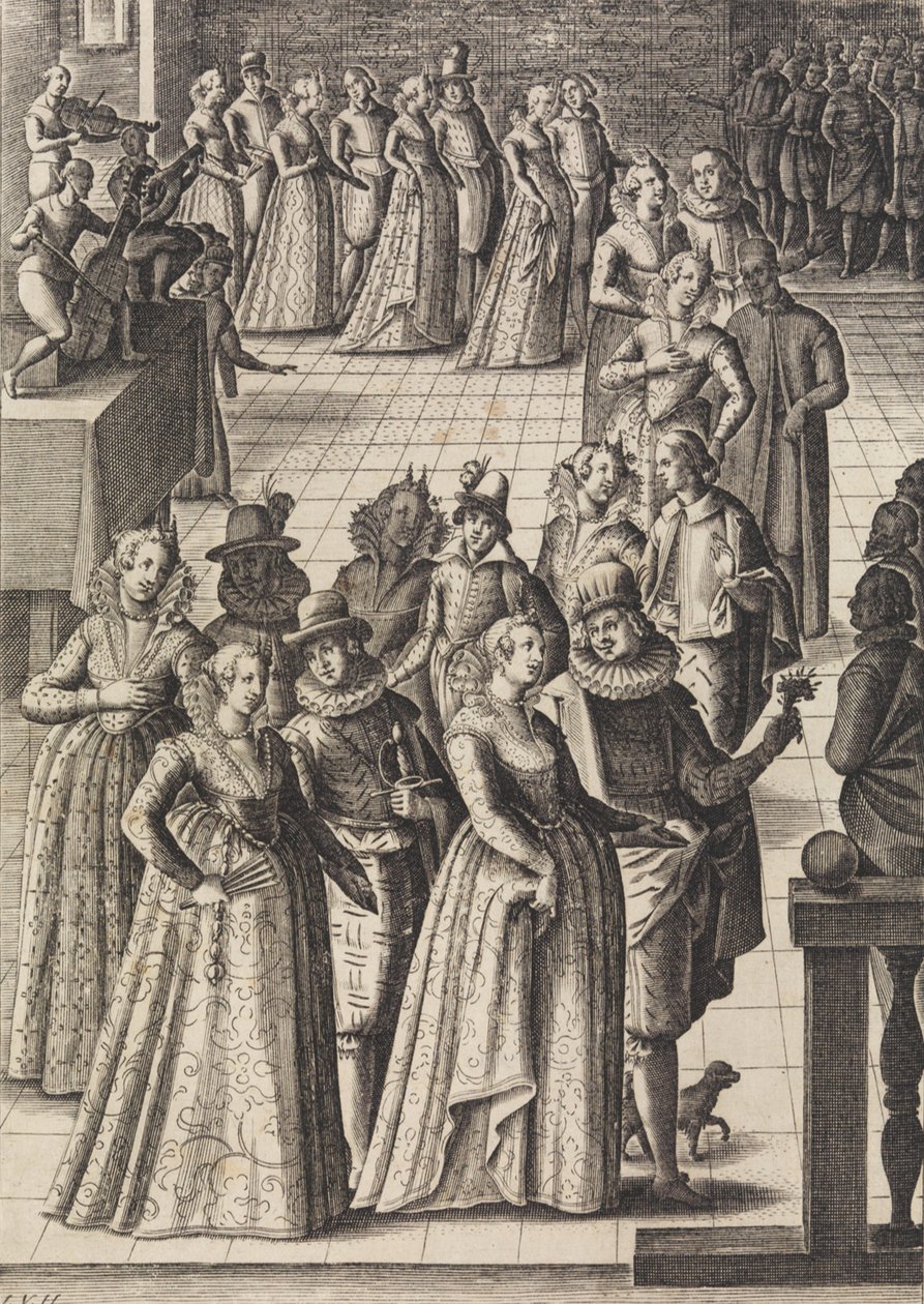 Le feste o balli..., ca. 1610 von Giacomo Franco