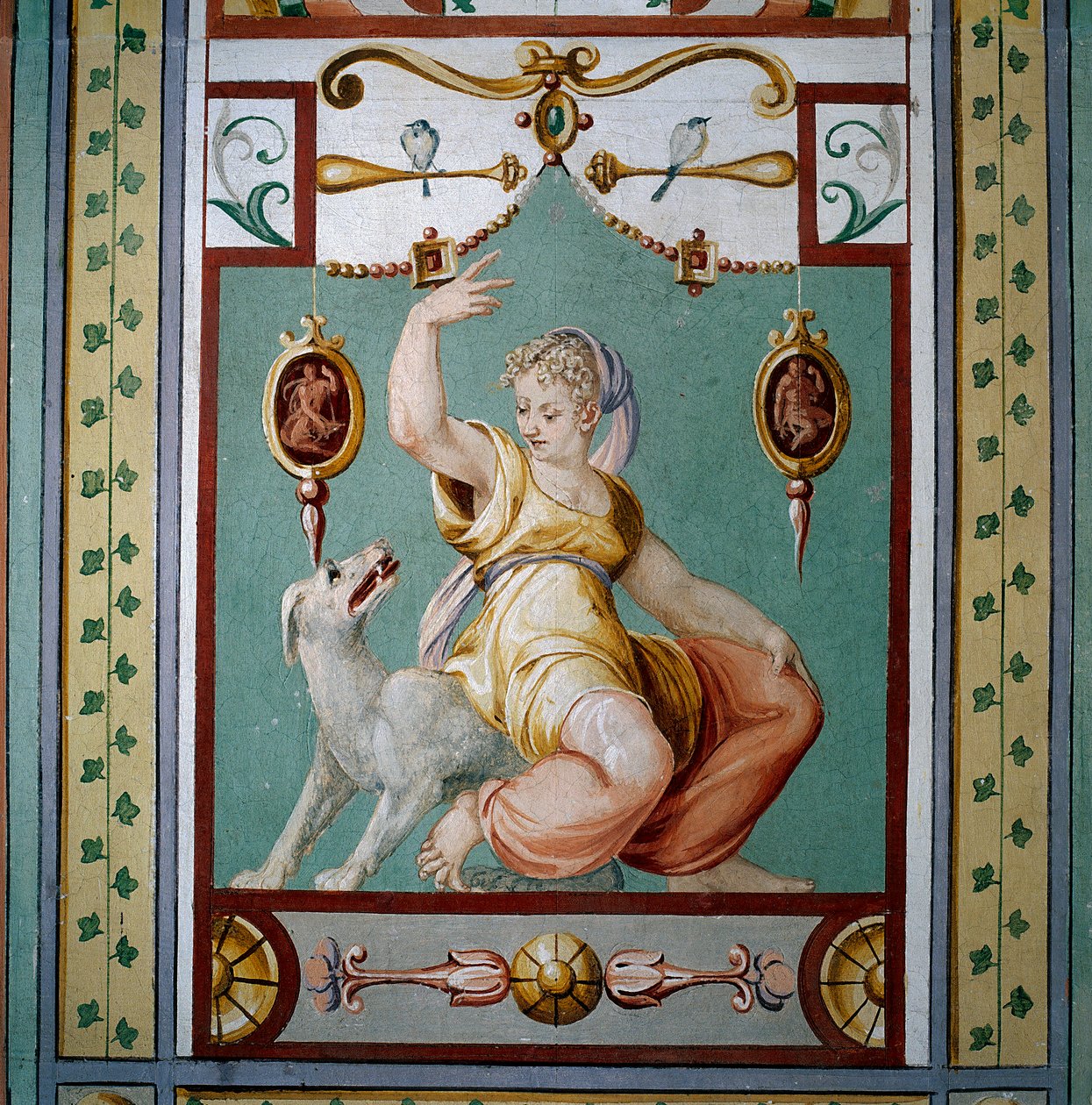 Allegorie der Treue (Fresko) von Giallo Fiorentino