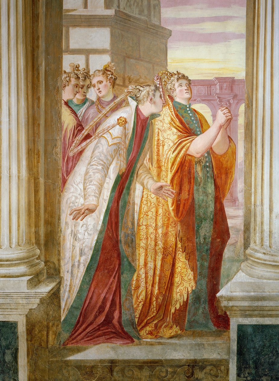 Sophonisba in Tränen von Giambattista Zelotti