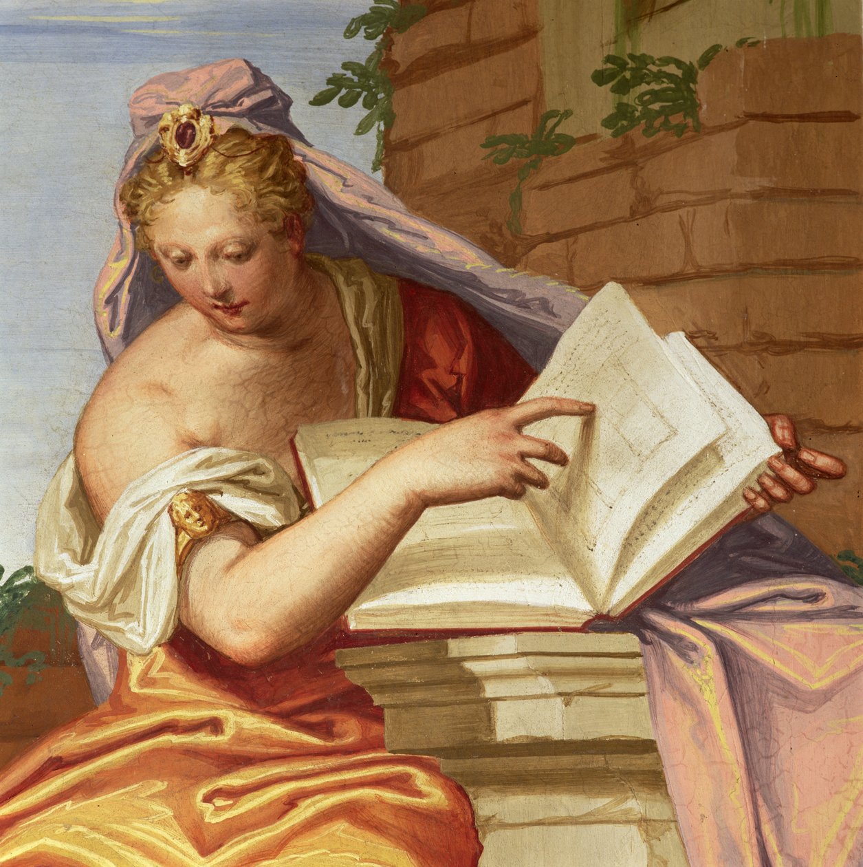 Architektur (Detail) von Giambattista 1526 78 Zelotti