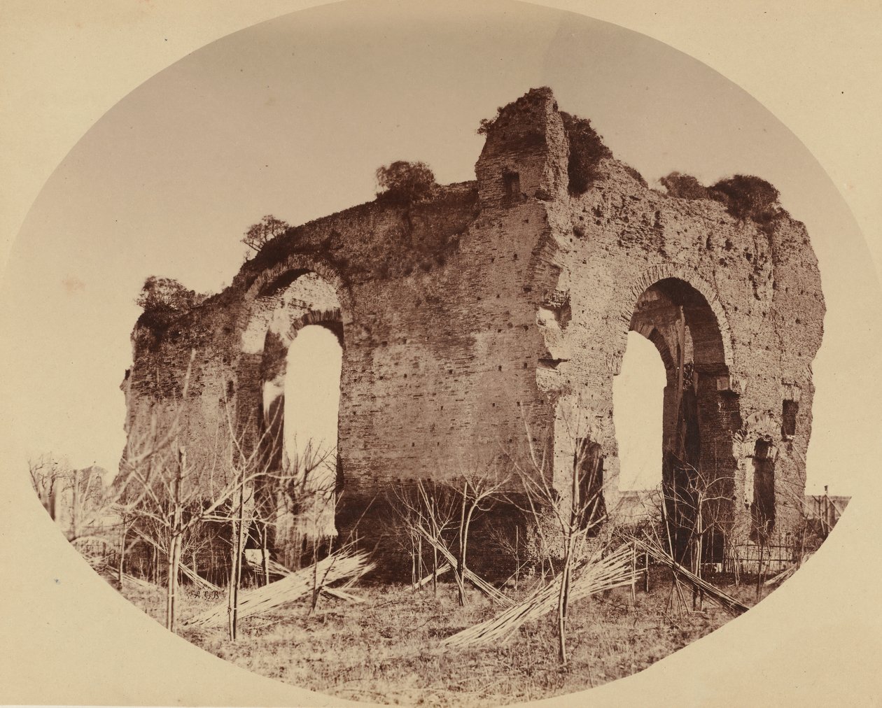 Tempel des Herkules, 1850er Jahre von Giambattista Altadonna