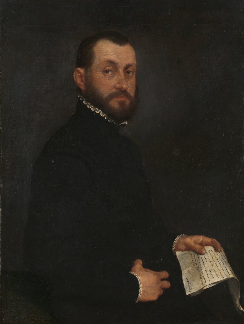 Porträt eines Mannes von Giambattista Moroni