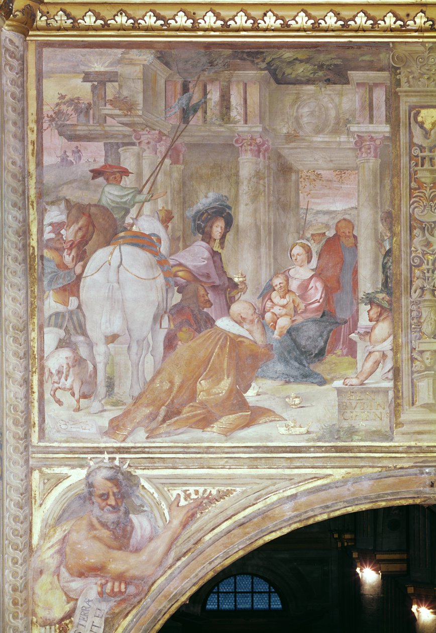 Anbetung der Könige, 1515 von Gian Francesco Bembo