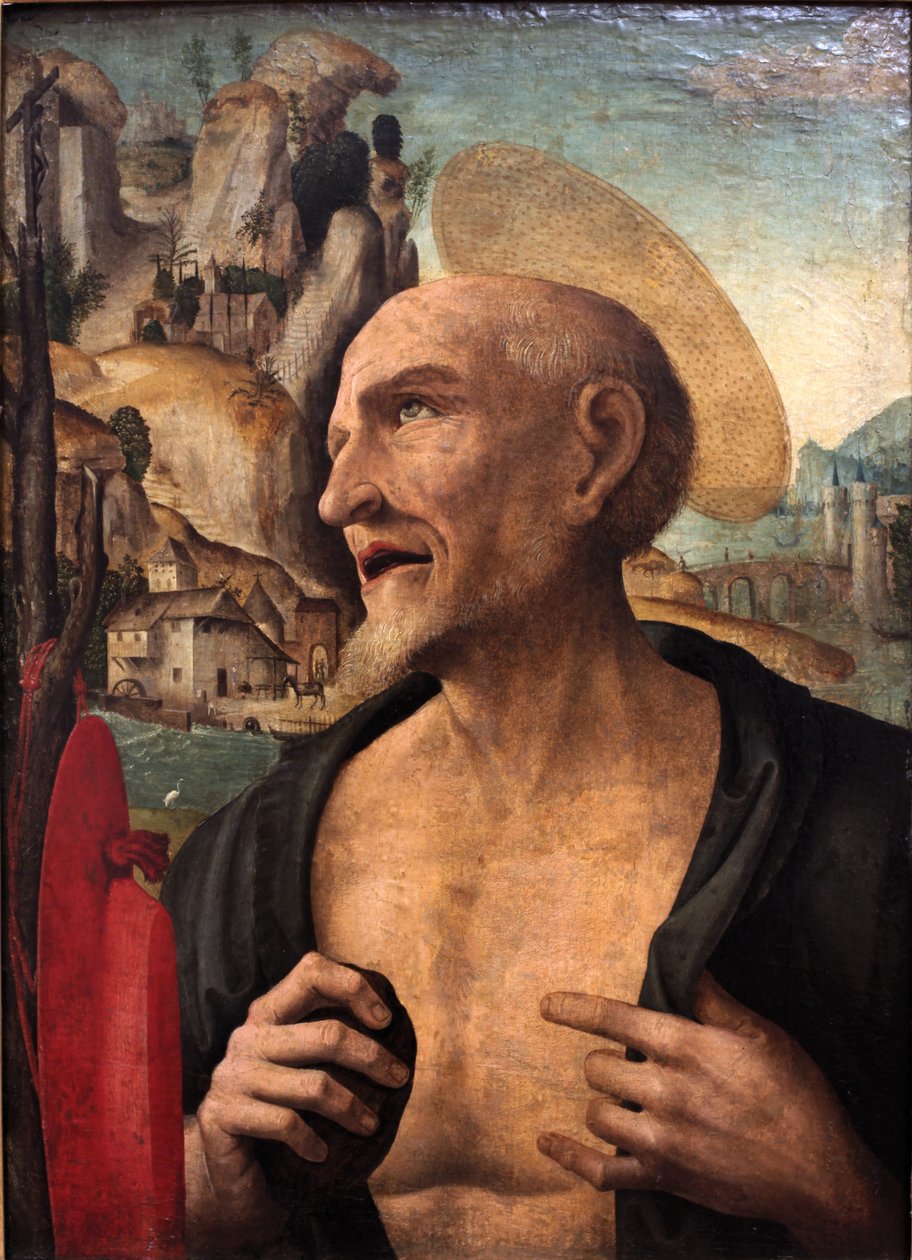 Heiliger Hieronymus als Büßer von Gian Francesco de Maineri