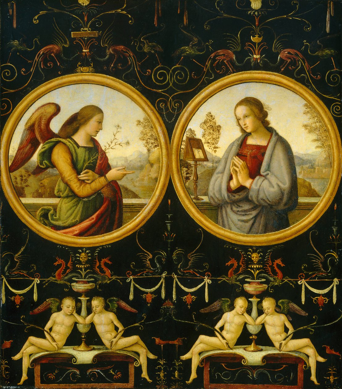 Die Verkündigung, 1510-1515 von Giannicola di Paolo