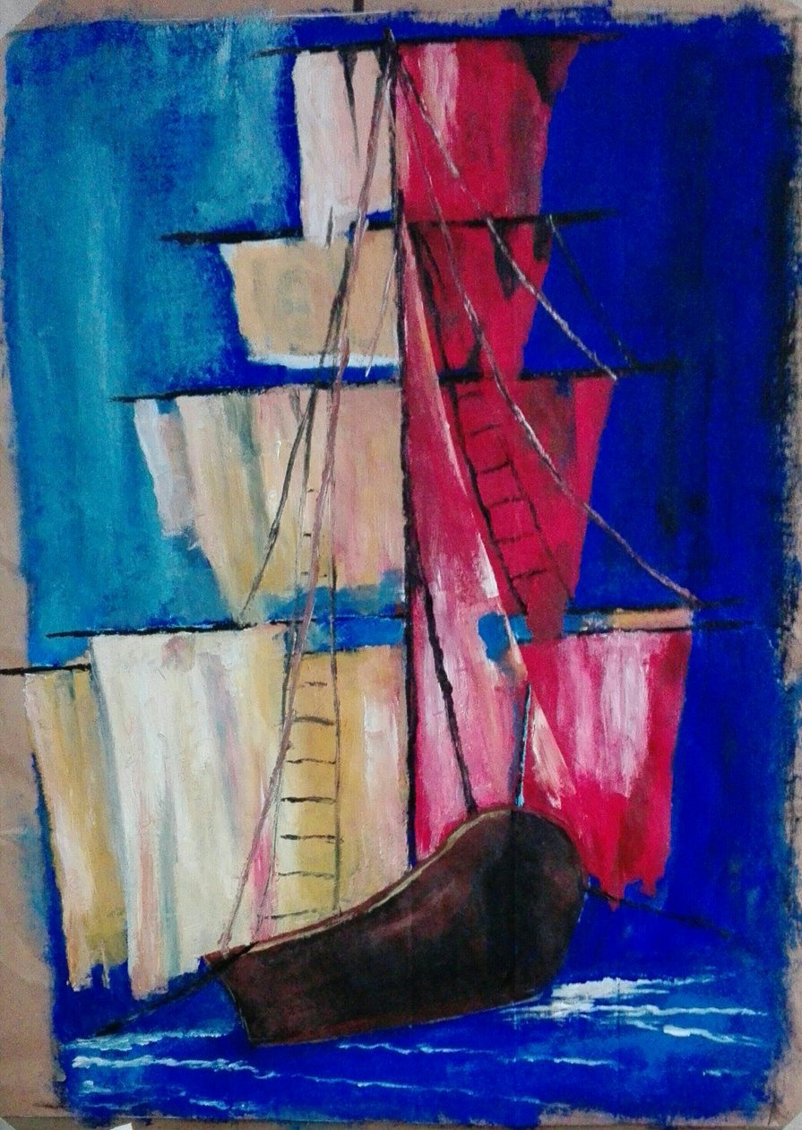 Segelschiff von Giavoni Silvano