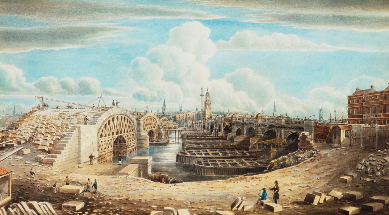 Wiederaufbau der London Bridge von Gideon Yates