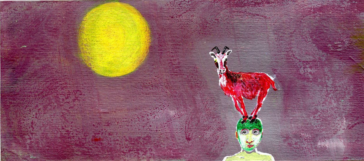 Mach mir eine rote Ziege, 2005 von Gigi Sudbury