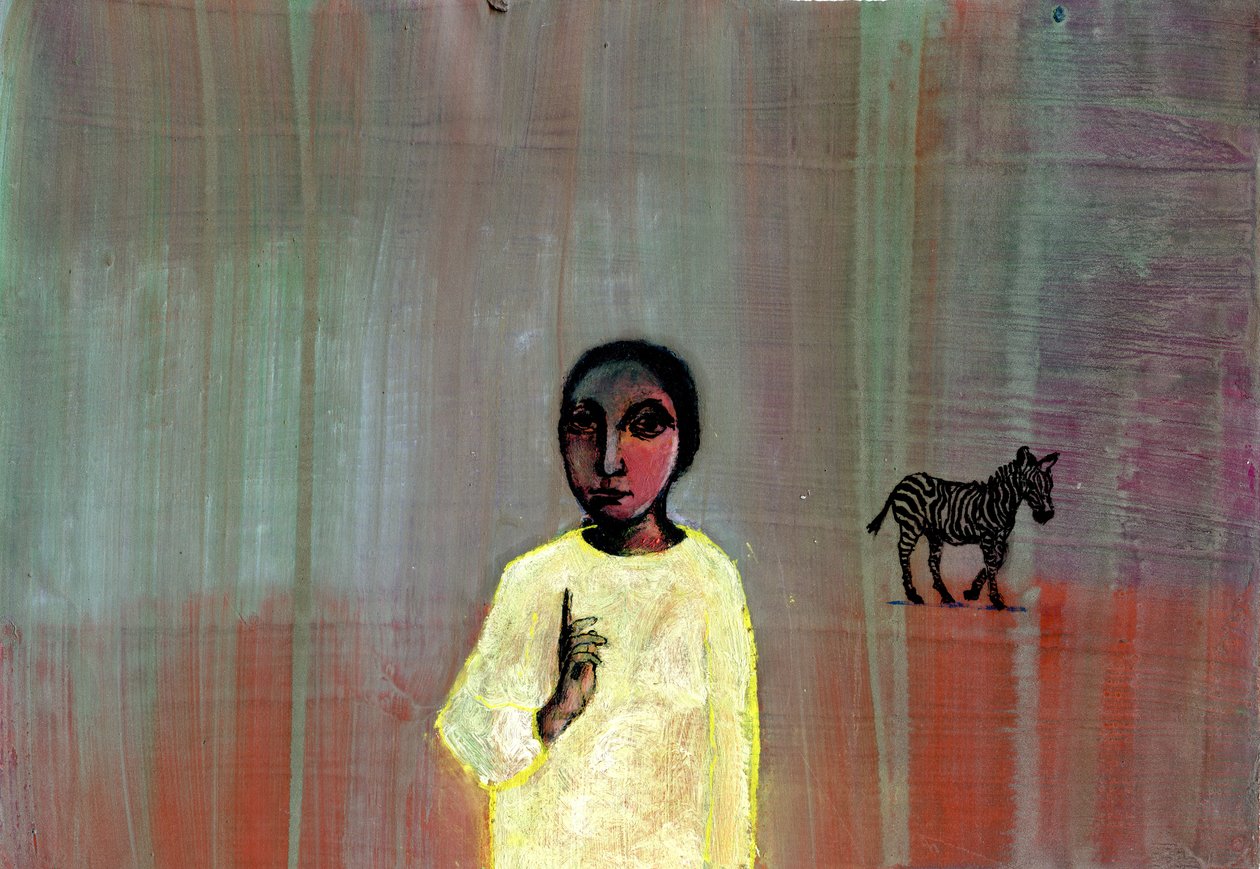 Zebra, 2005 von Gigi Sudbury