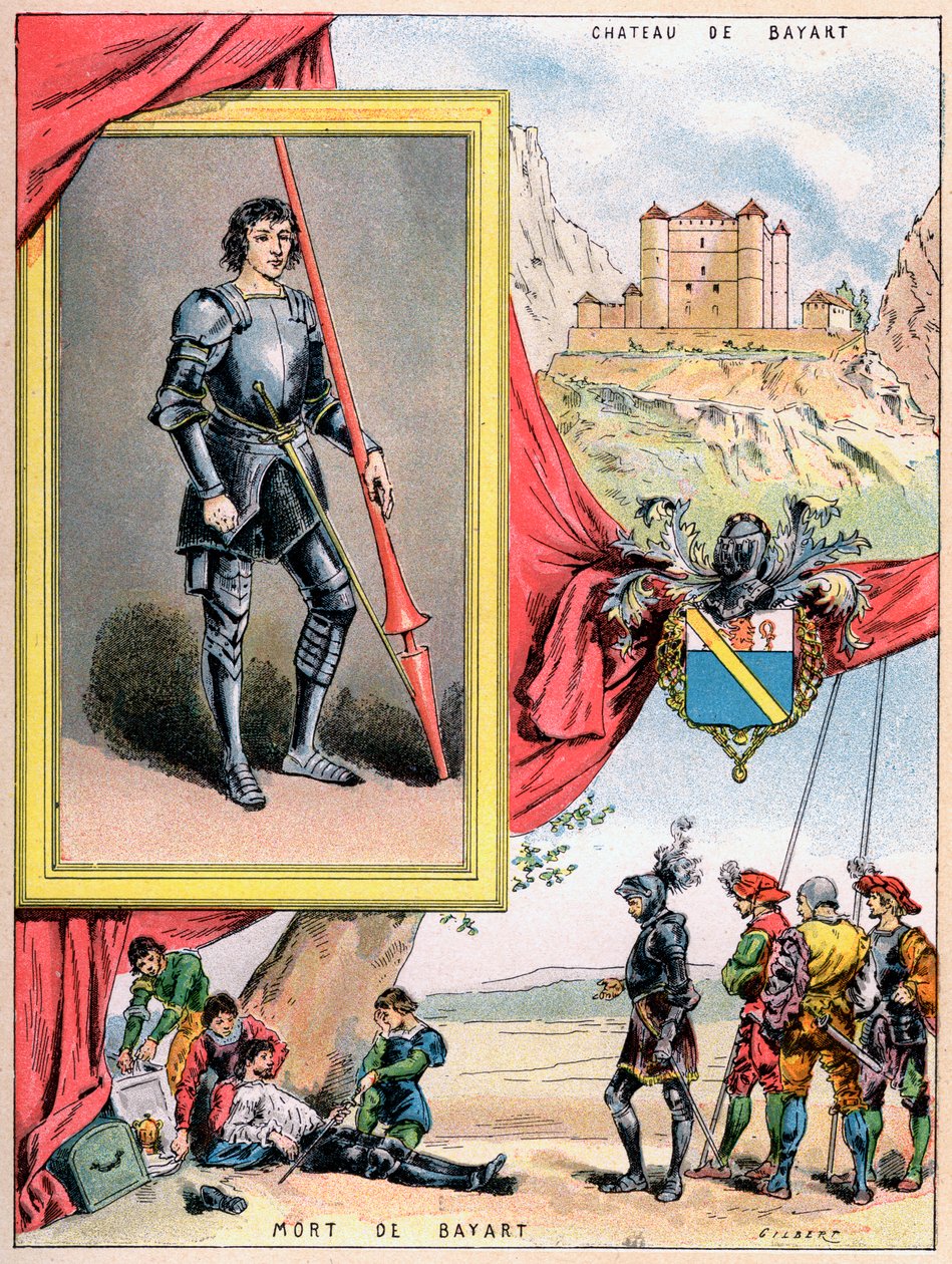 Pierre du Terrail, französischer Soldat, 1898 von Gilbert