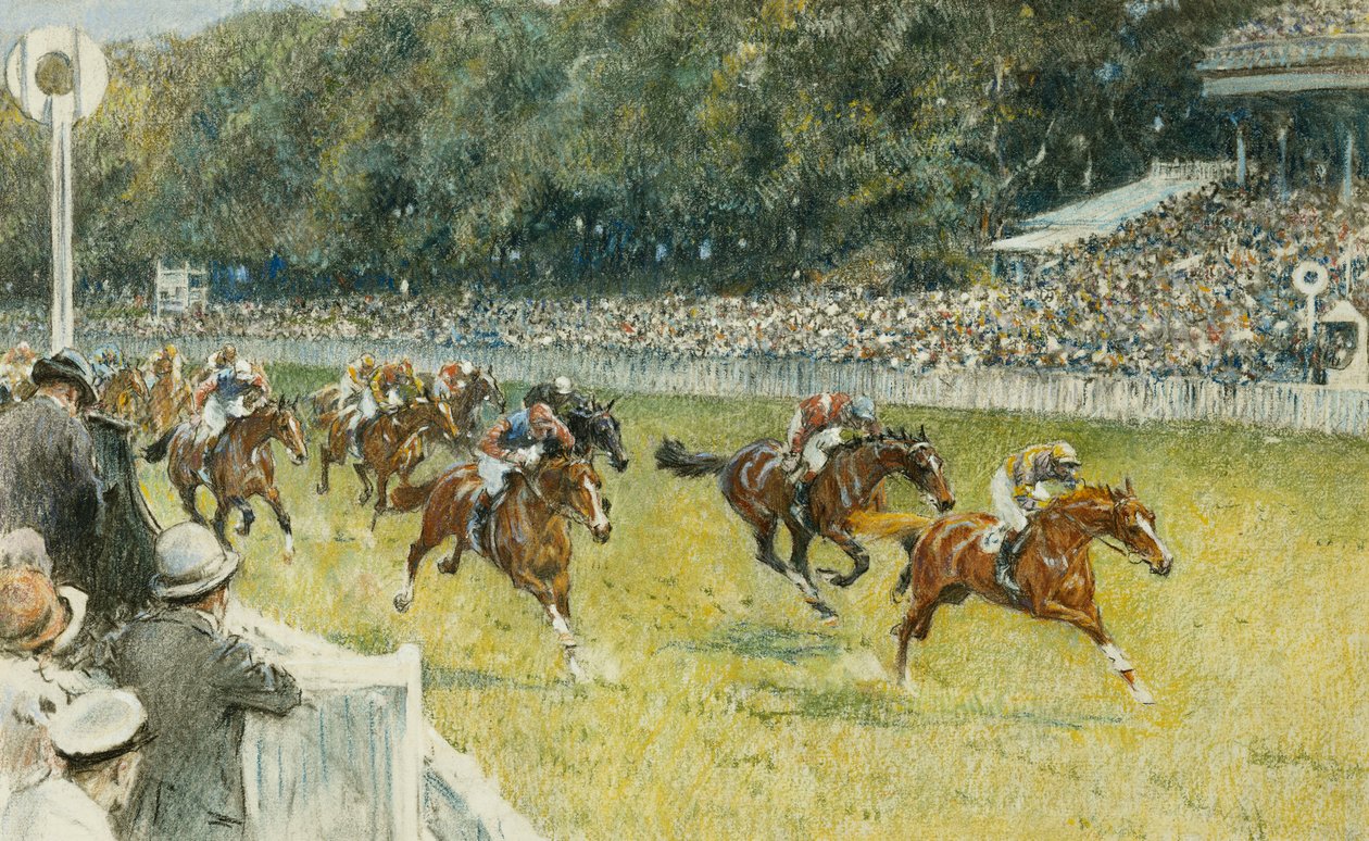 Ein Ziel bei Goodwood von Gilbert Holiday