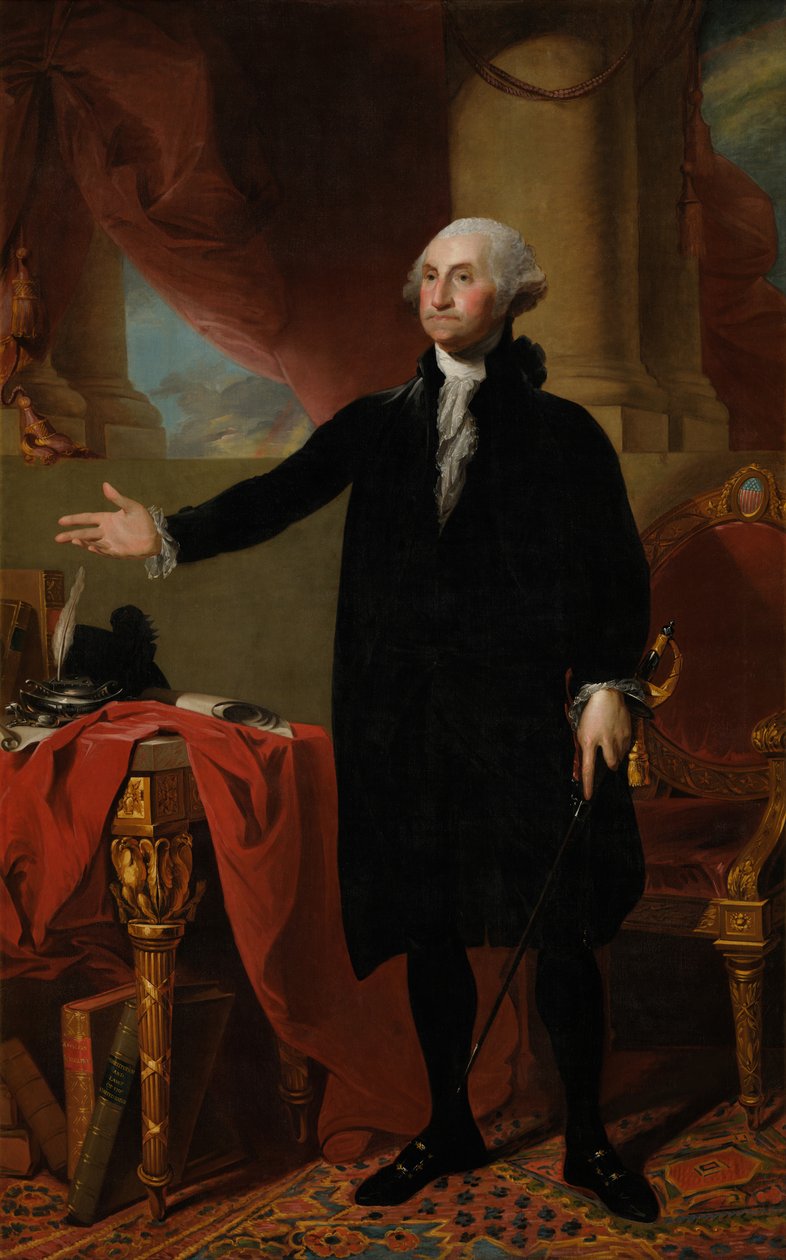 George Washington von Gilbert Stuart