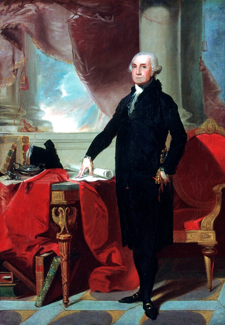 George Washington 1732-99, 1796 von Gilbert Stuart
