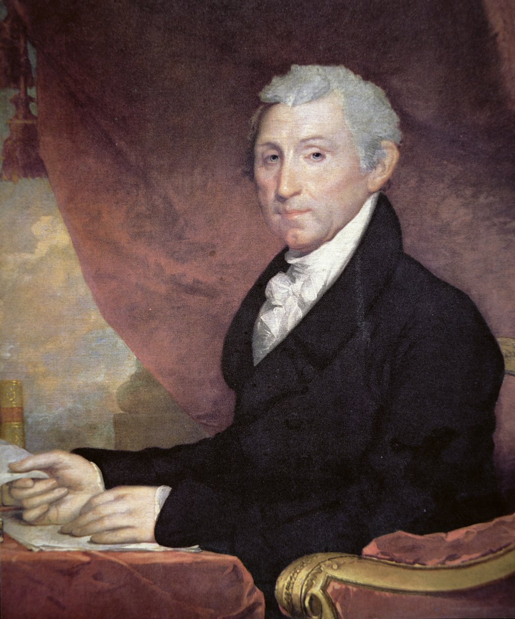 James Monroe (1758-1831) von Gilbert Stuart