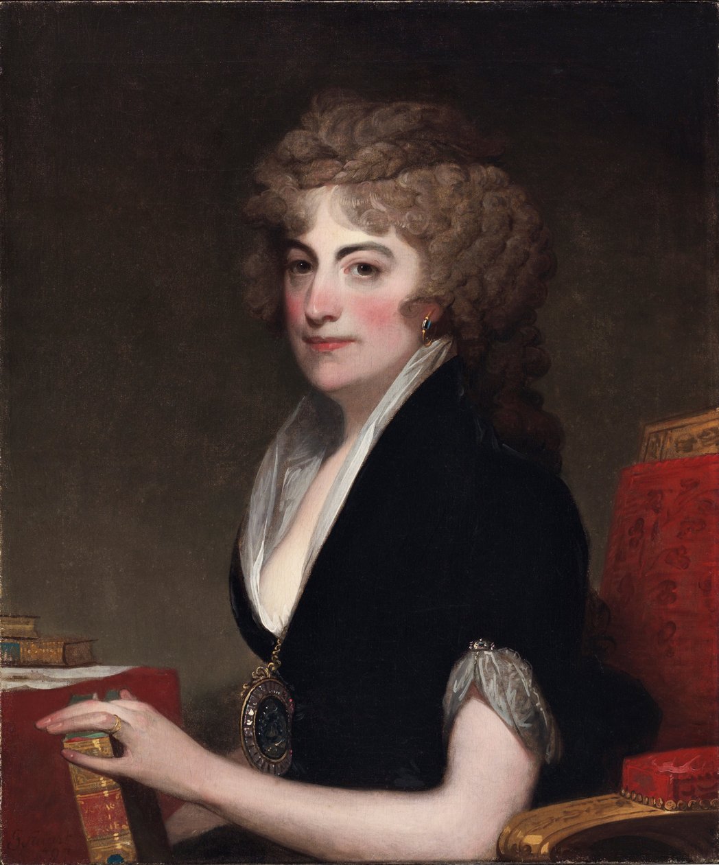 Porträt von Anne Willing Bingham von Gilbert Stuart