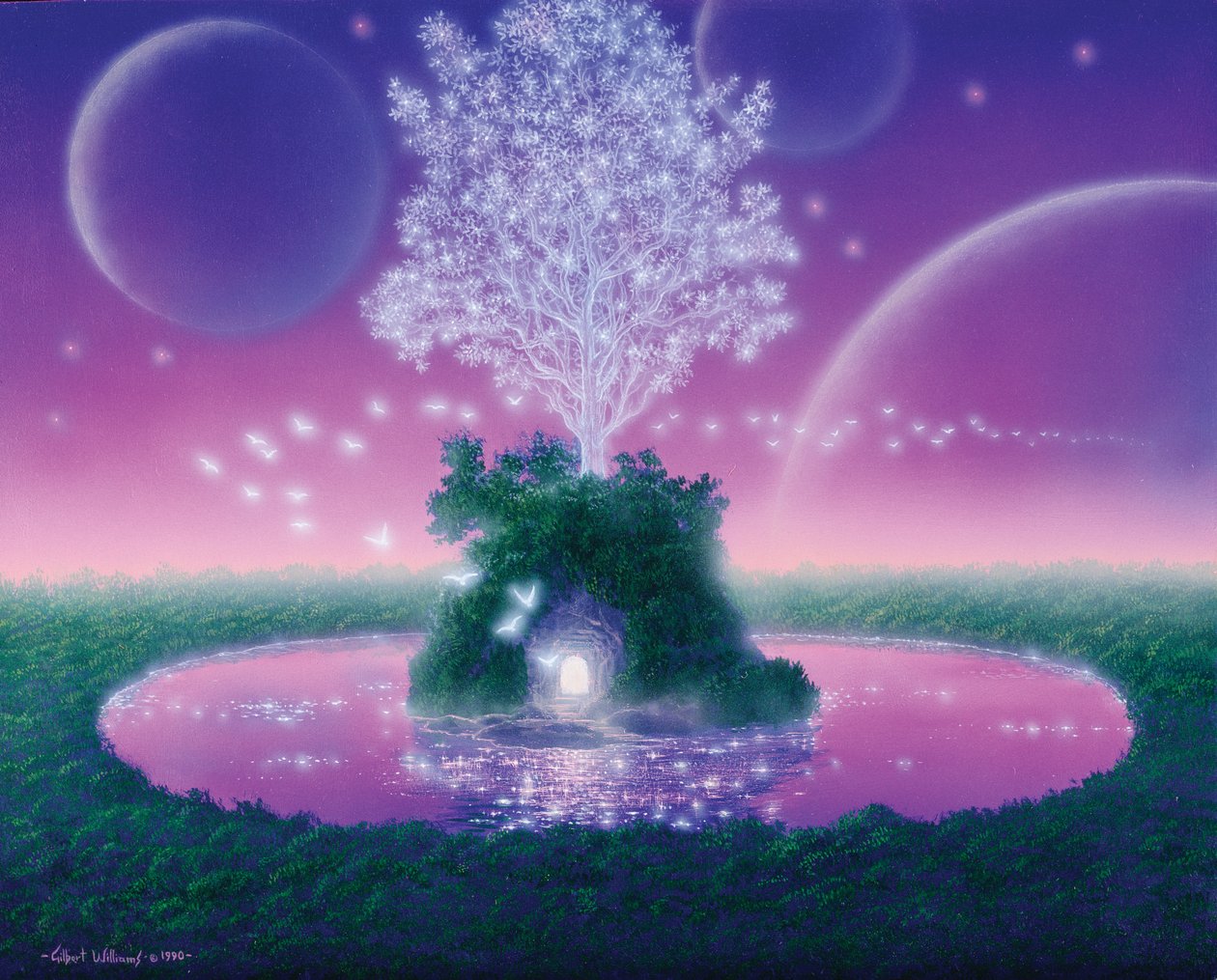 Baum des Lichts von Gilbert Williams