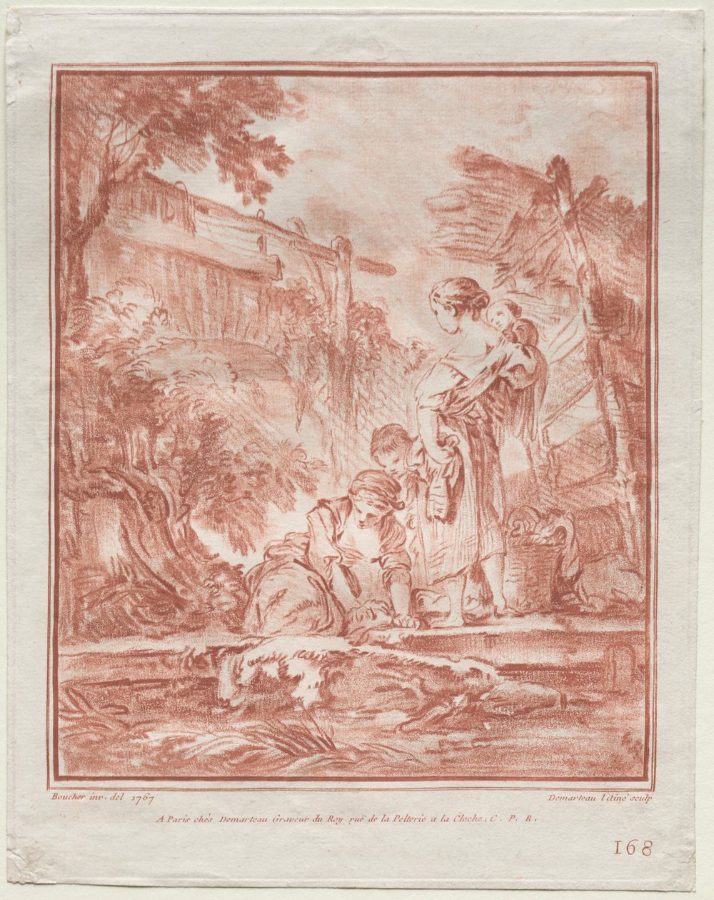 Die Wäscherin von Gilles Demarteau