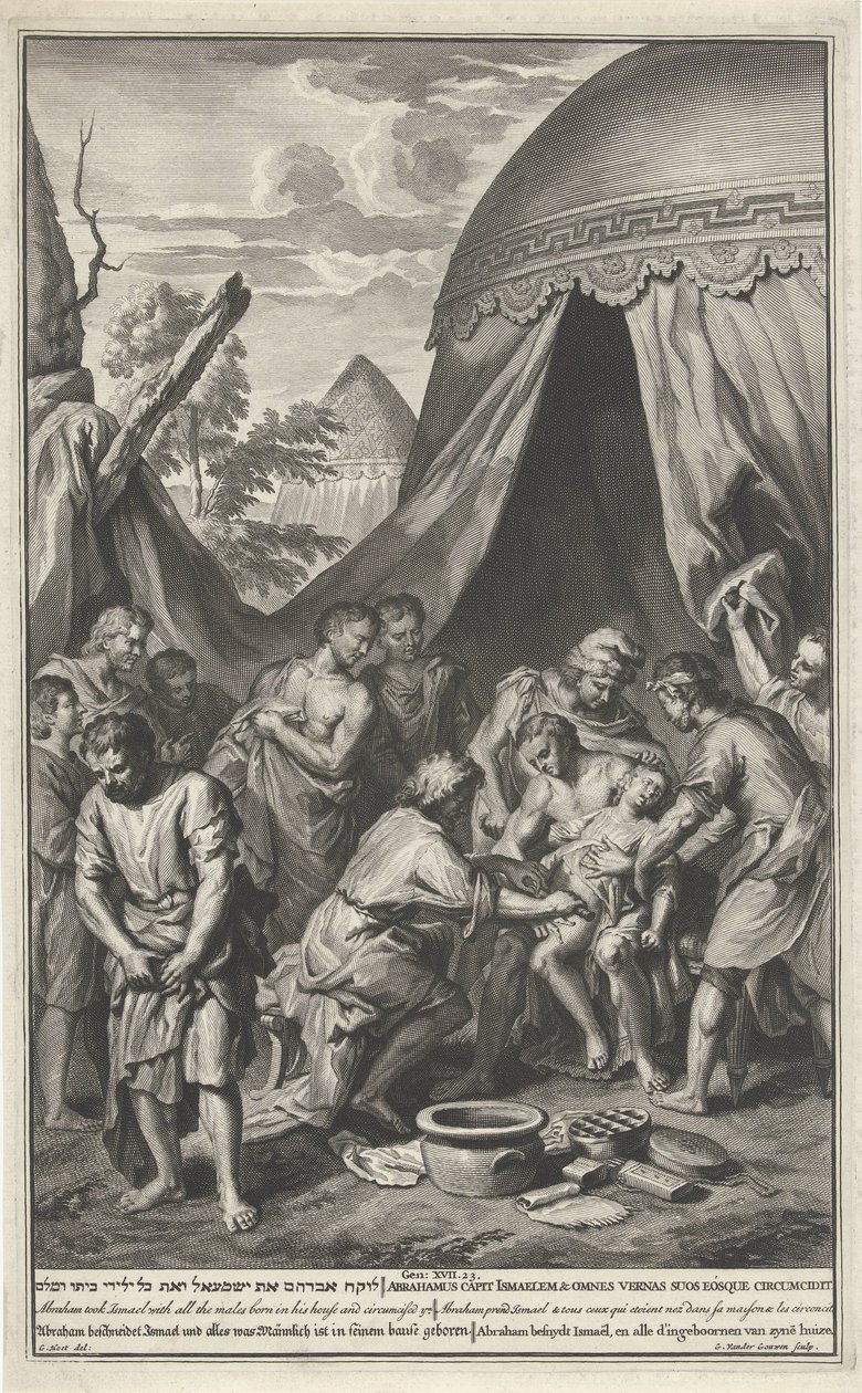Beschneidung von Ismael von Gilliam van der Gouwen