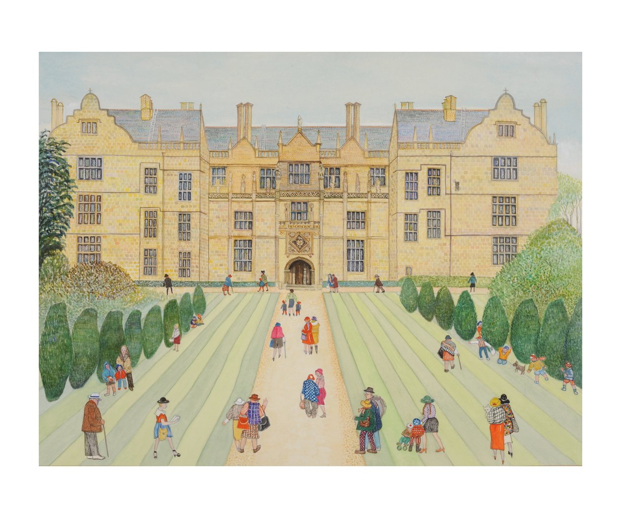 Montacute House von Gillian Lawson