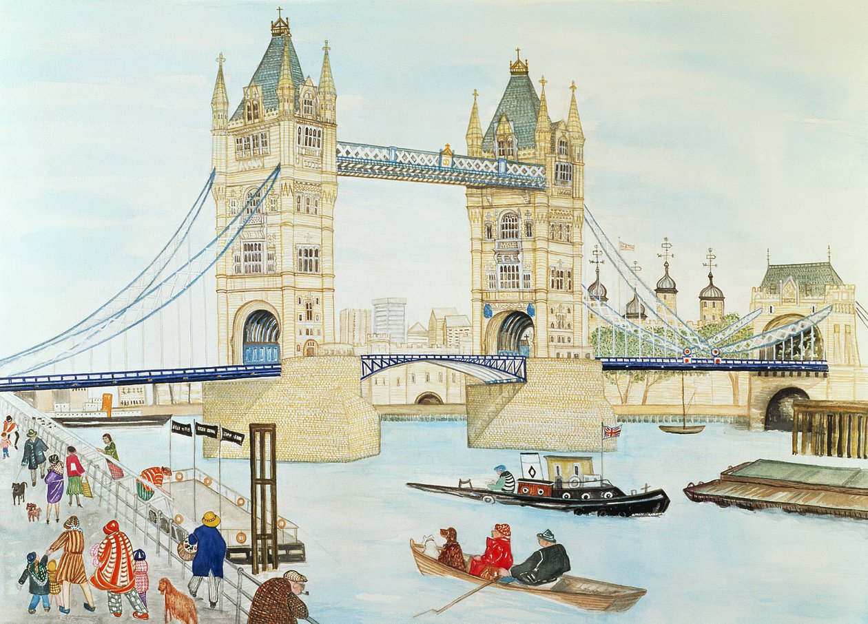 Tower Bridge, London von Gillian Lawson