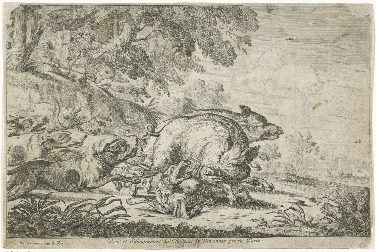 Wildschweinjagd
Jachten (Serientitel) von Gillis Peeters (I)