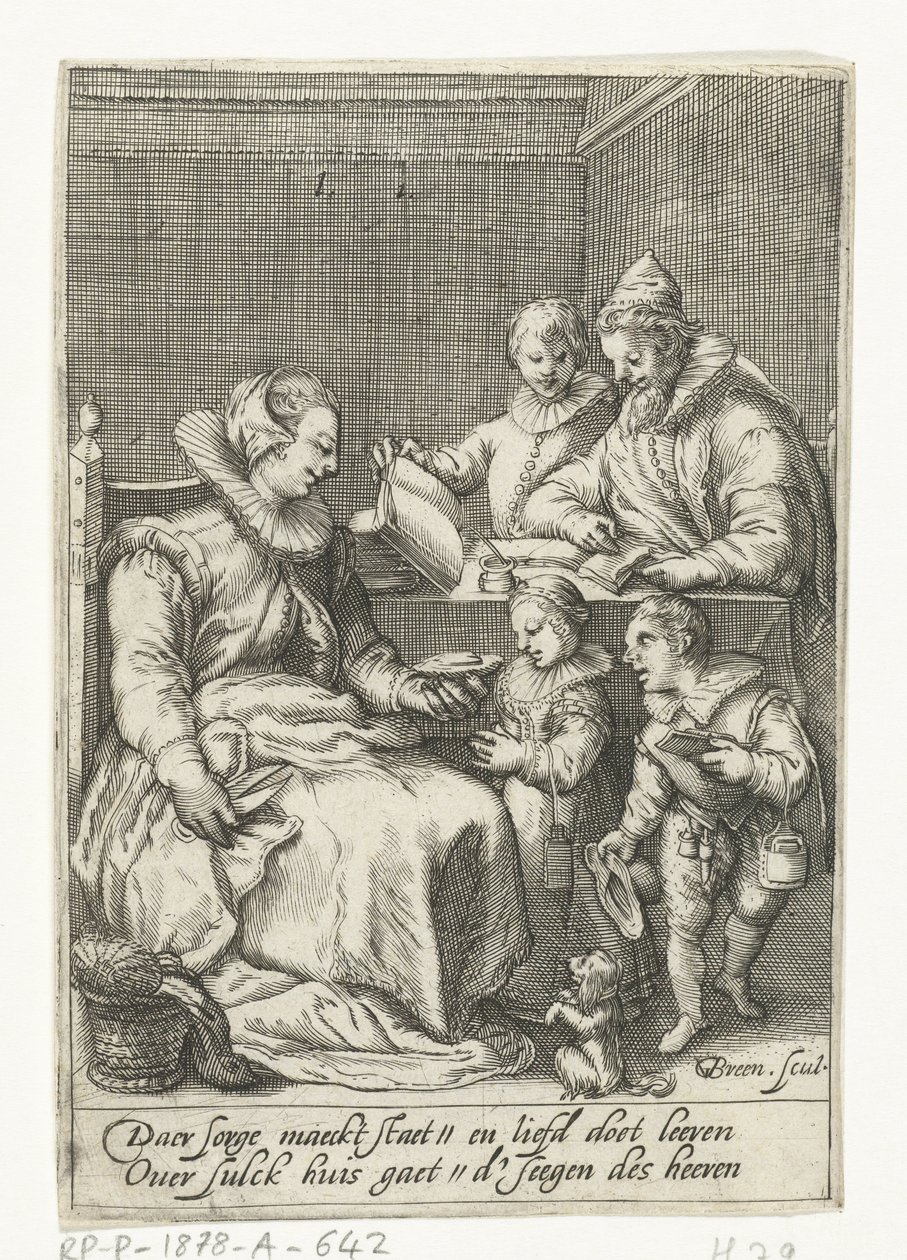 Der Morgen von Gillis van Breen