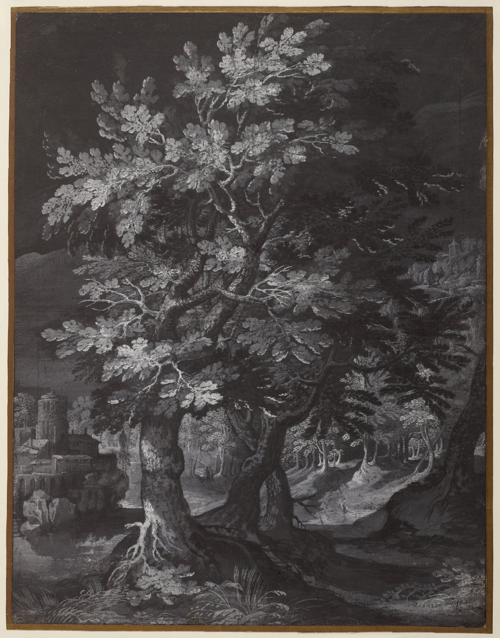 Waldszene von Gillis van Coninxloo