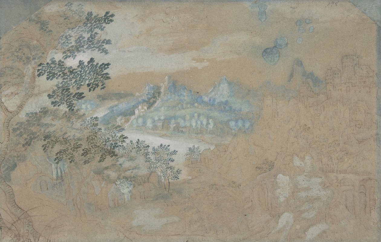 Landschaft, n.d. von Gillis van Coninxloo
