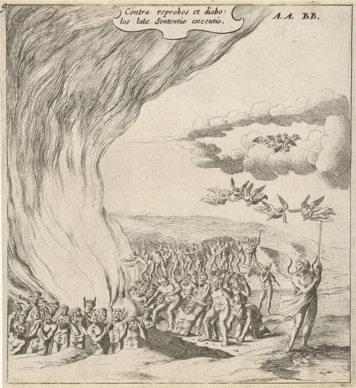 Verdammte in die Hölle geführt von Gillis van Scheyndel (I)
