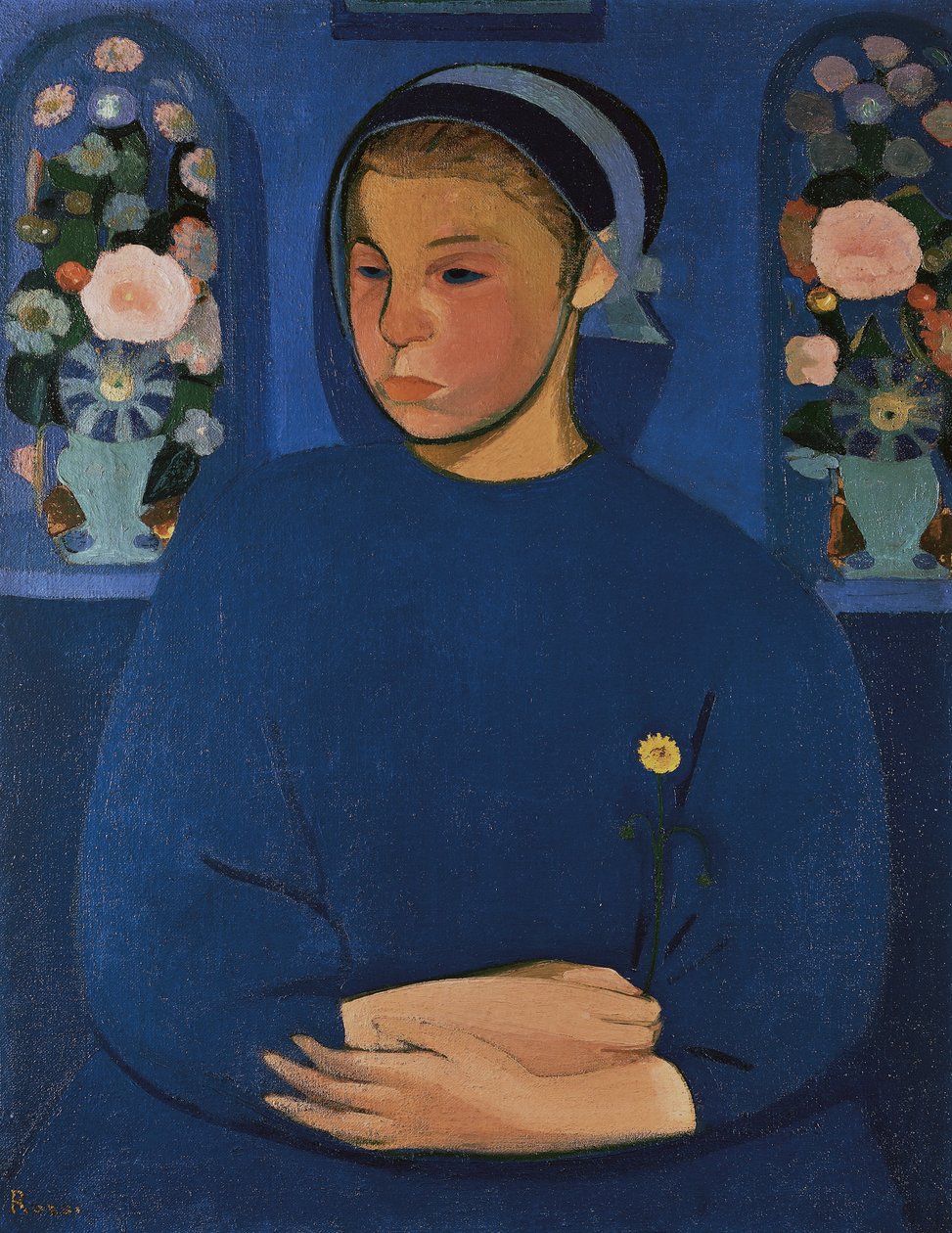 Das Blumenmädchen von Gino Rossi