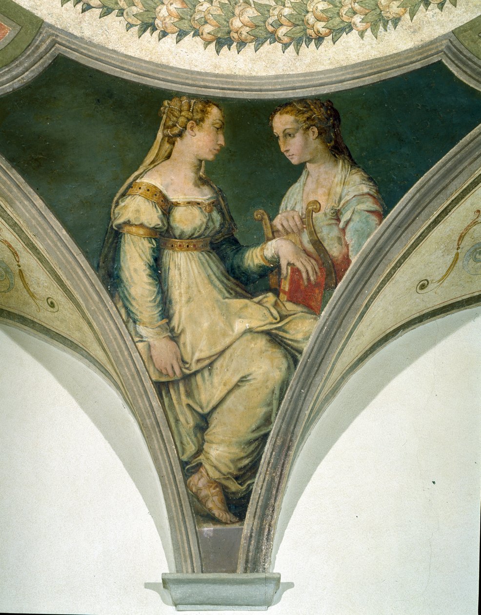 Muse, Camera di Apollo e delle Muse von Giorgio Vasari