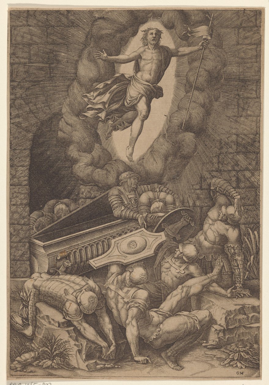 Auferstehung Christi von Giorgio Ghisi