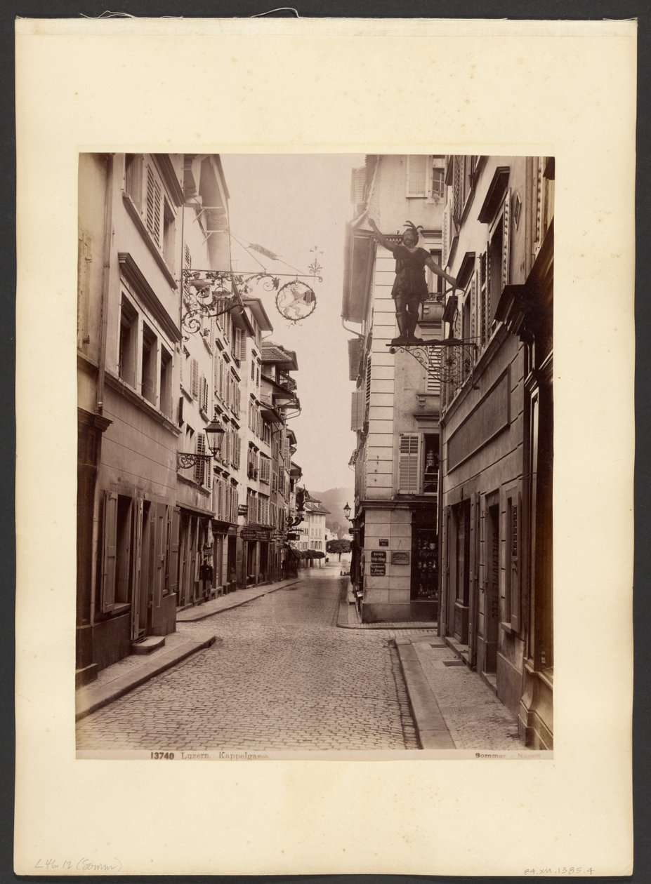 Luzern, Kappelgasse von Giorgio Sommer