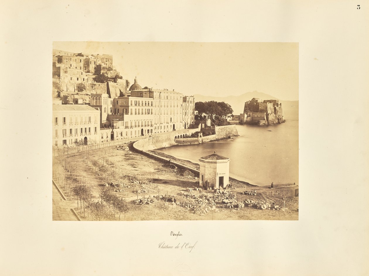 Neapel. Schloss des Eies von Giorgio Sommer