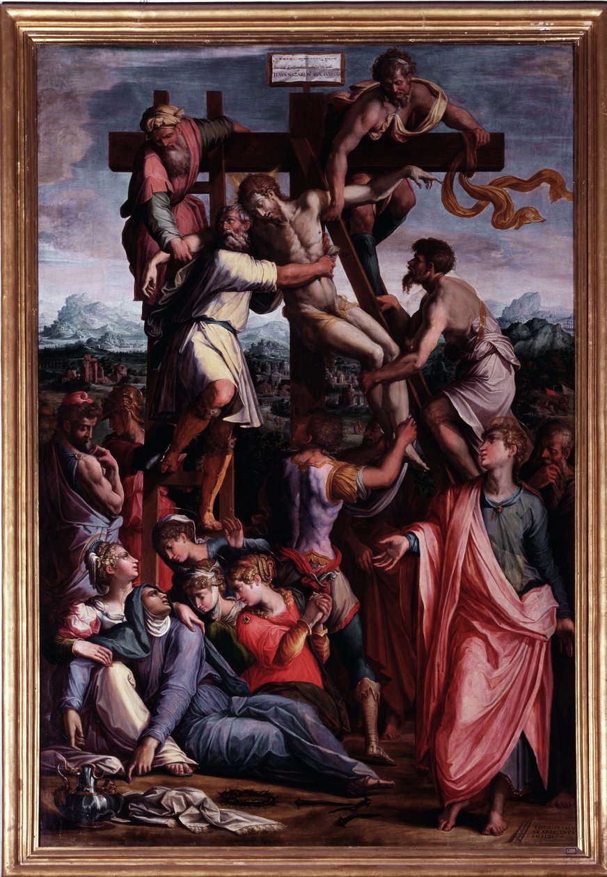 Kreuzabnahme von Giorgio Vasari