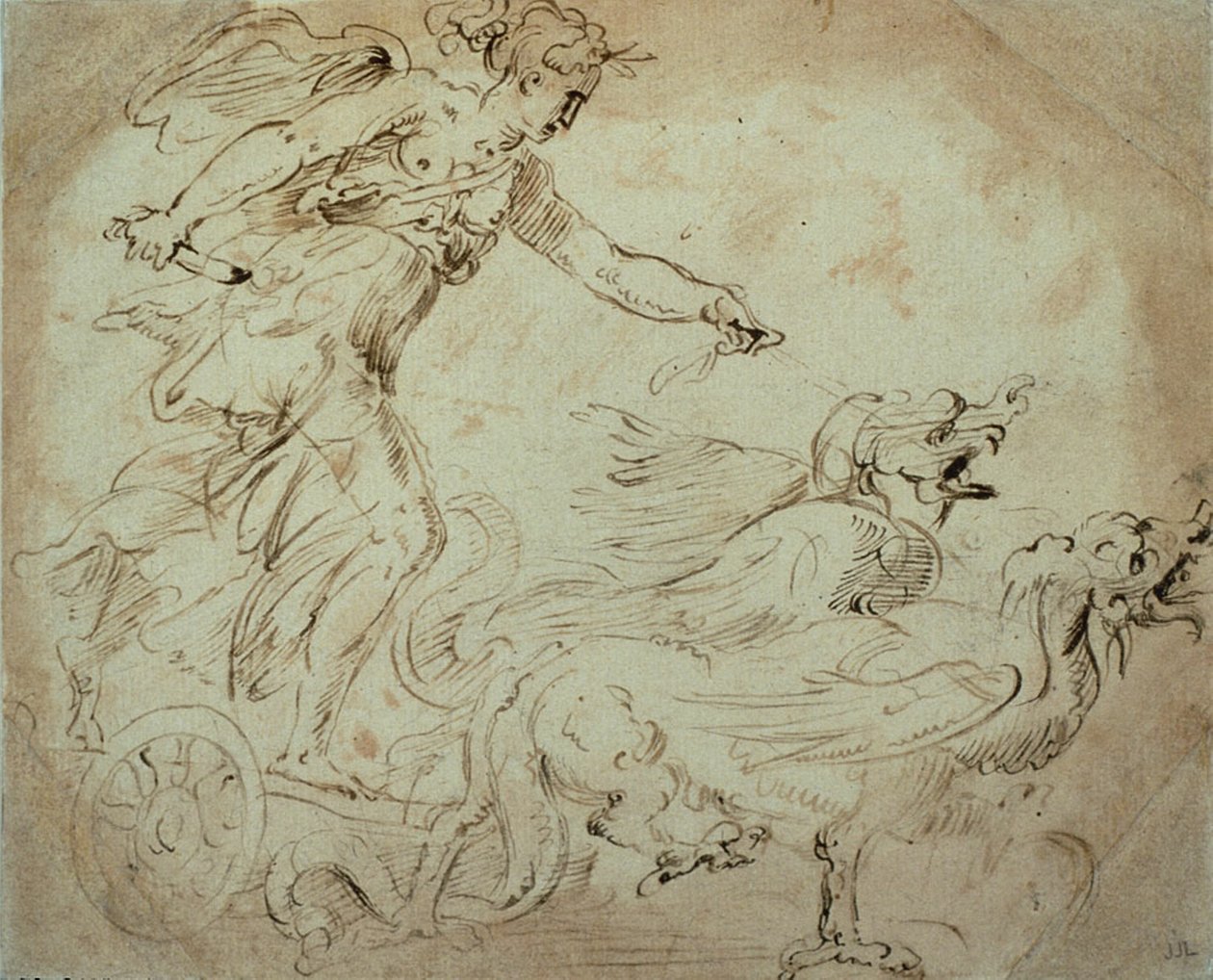 Studie für Ceres von Giorgio Vasari