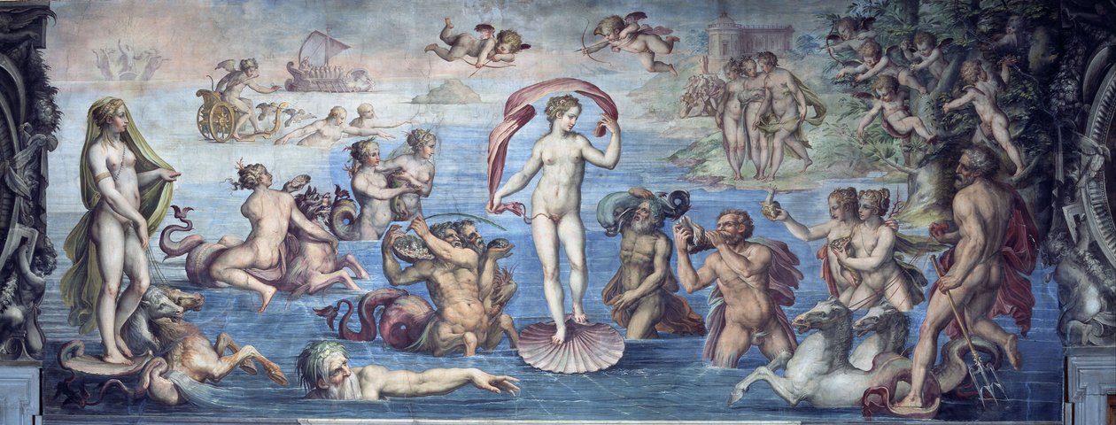 Die Geburt der Venus, 1556-1557 von Giorgio Vasari