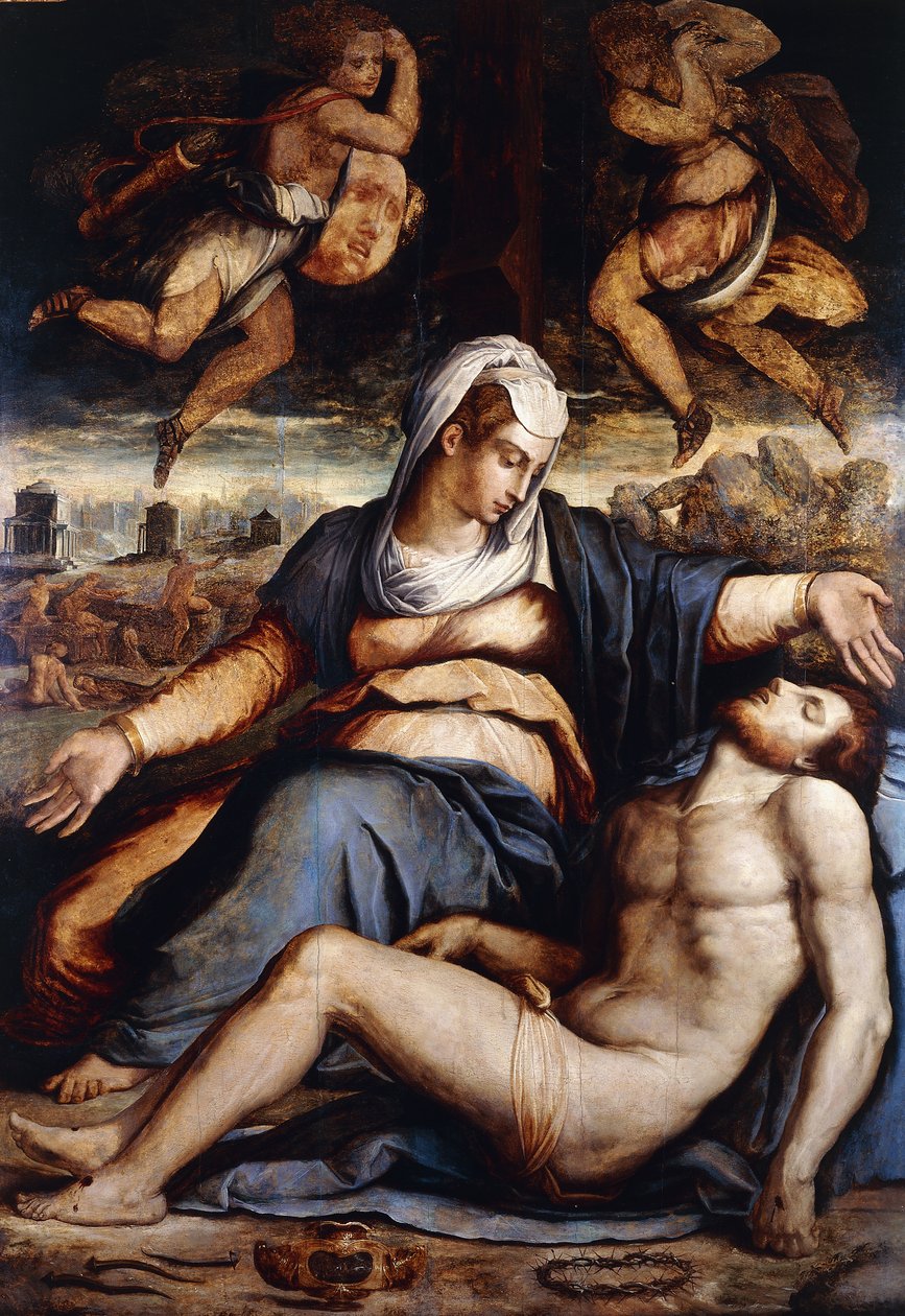 Die Pietà, ca. 1542 von Giorgio Vasari