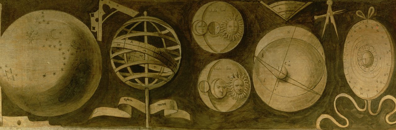Astrologie: Verschiedene Instrumente und Diagramme von Giorgione da Castelfranco