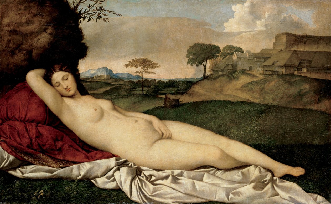 Schlafende Venus von Giorgione da Castelfranco
